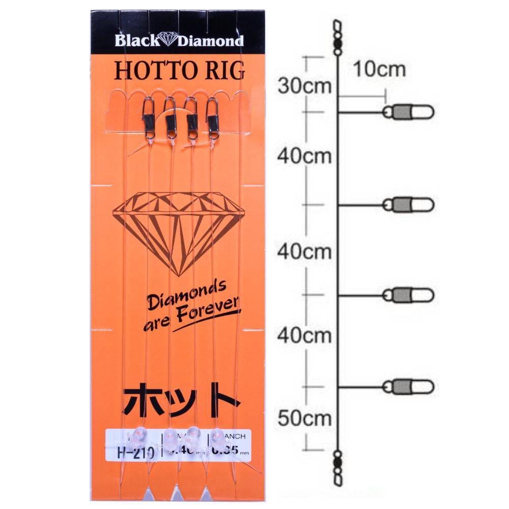 BLACK DIAMOND Squid Fishing Tataki Rig H-210