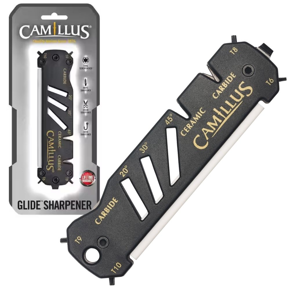 CAMILLUS Ceramic And Carbide Multi Angle Sharpener GLIDE 4.75in