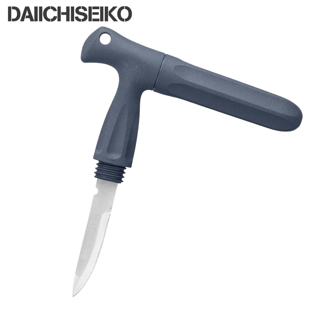 DAIICHISEIKO Fish End-Game MC T HANDLE KNIFE Black
