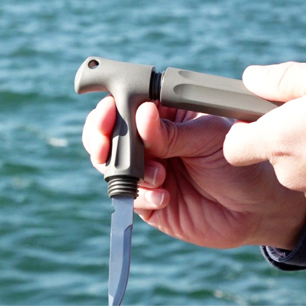 DAIICHISEIKO Fish End-Game MC T HANDLE KNIFE Black - Image 8