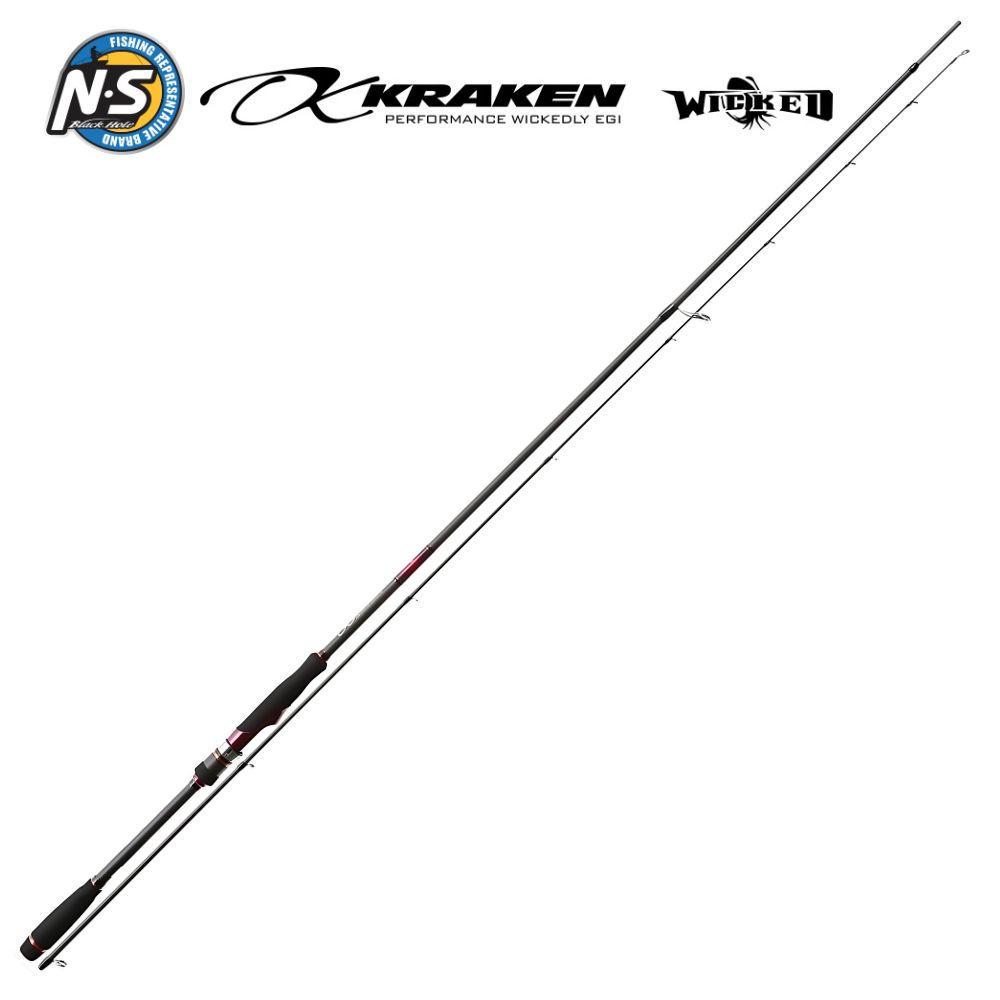 NS BLACK HOLE Squid Fishing Spinning Rod KRAKEN WICKED ES-802ML