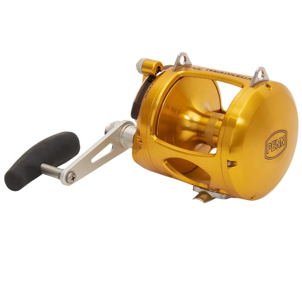 PENN Saltwater Conventional 2 Speed Reel International VI 70VISS Gold - Image 3