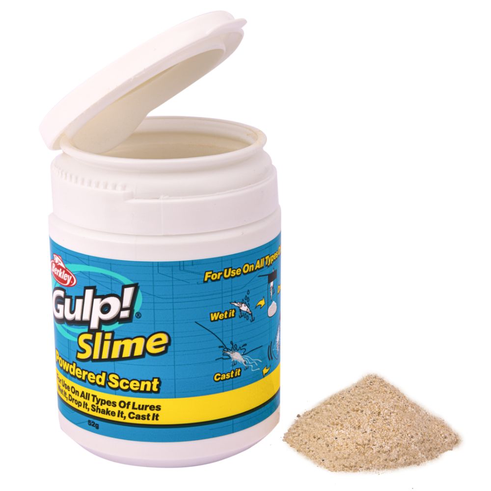 BERKLEY Fishing Lure Powdered Attractant Scent GULP SLIME