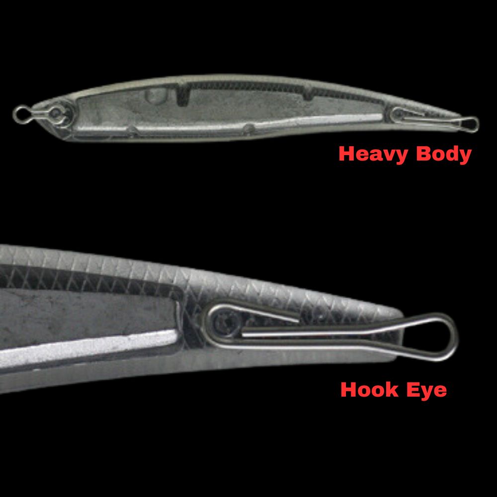 DUO Saltwater Casting Jig Minnow Lure PRESS BAIT 85 - Image 2