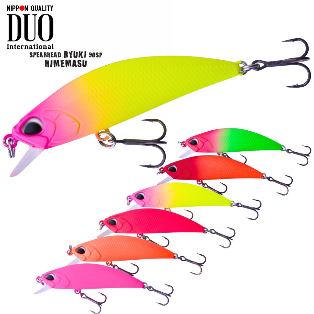 DUO International Finesse Jerkbait Lure SPEARHEAD RYUKI 50SP HIMEMASU