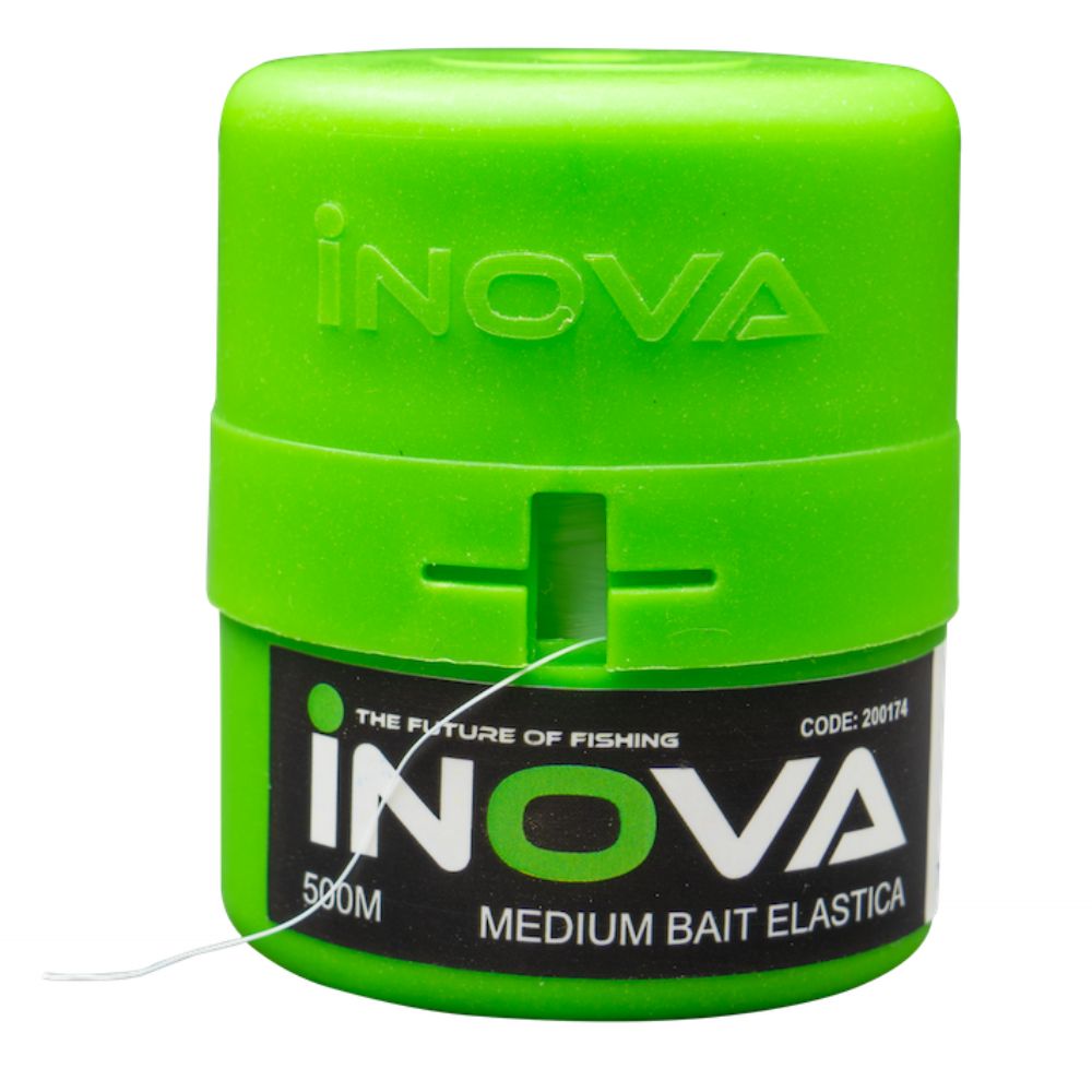 INOVA Bait Wrapping Line-Twist Lock Dispenser ELASTICA MEGA SPOOL 500m Medium