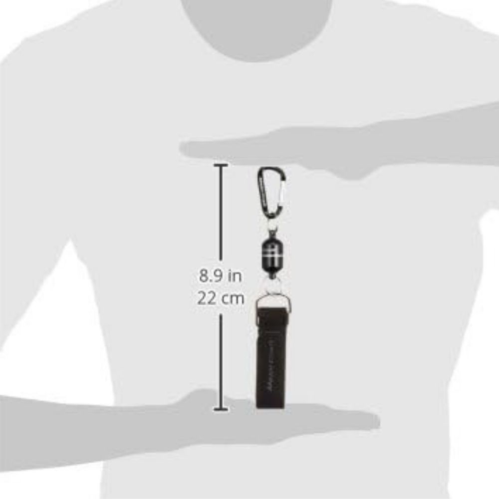 MAJOR CRAFT Magnetic Keeper With Carabiner MGK-4 Black - Image 3