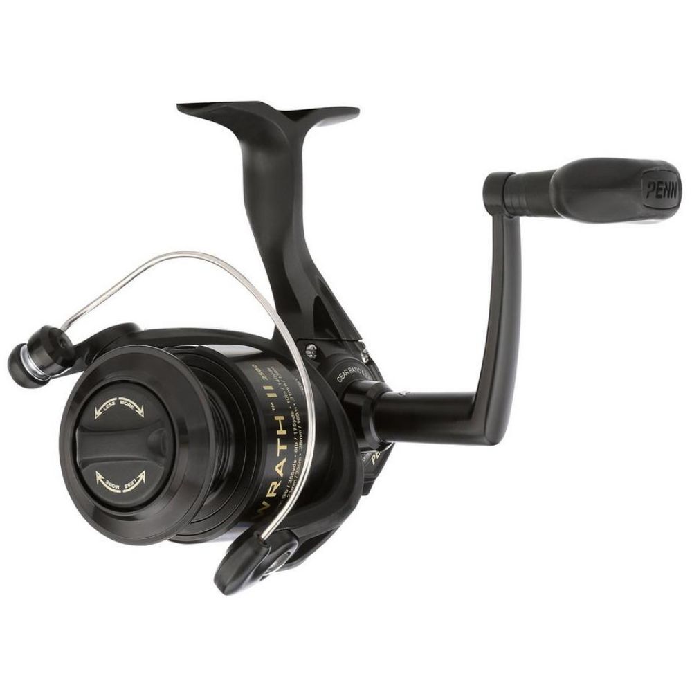 PENN Fishing Lightweight Graphite Body Spinning Reel WRATH II 2500 - Image 3