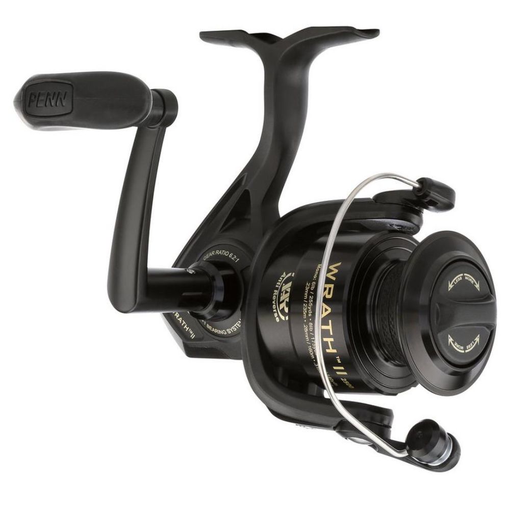 PENN Fishing Lightweight Graphite Body Spinning Reel WRATH II 2500 - Image 5