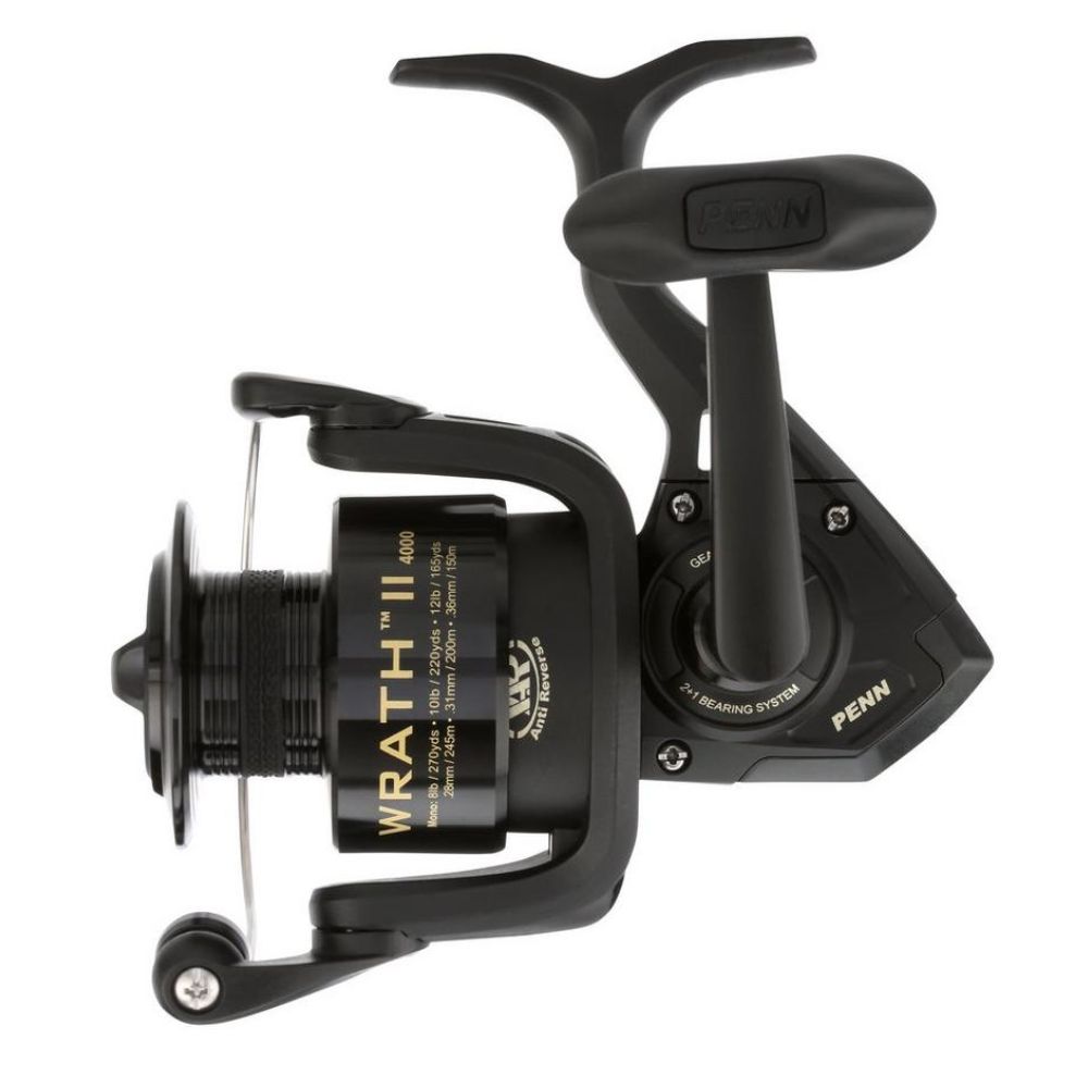 PENN Fishing Lightweight Graphite Body Spinning Reel WRATH II 4000 - Image 4
