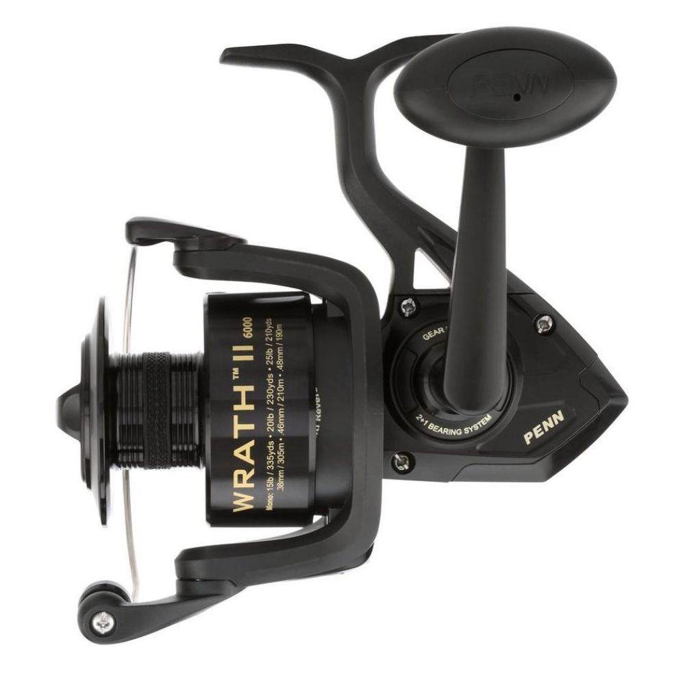 PENN Fishing Lightweight Graphite Body Spinning Reel WRATH II 6000 - Image 4