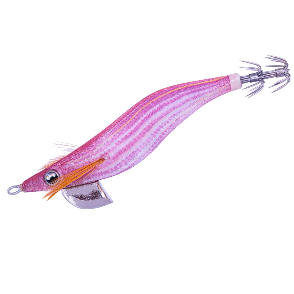YAMASHITA Squid Fishing Glow Cloth Wrapped Lure EGI-OH F 3.0 Live Color - Image 2
