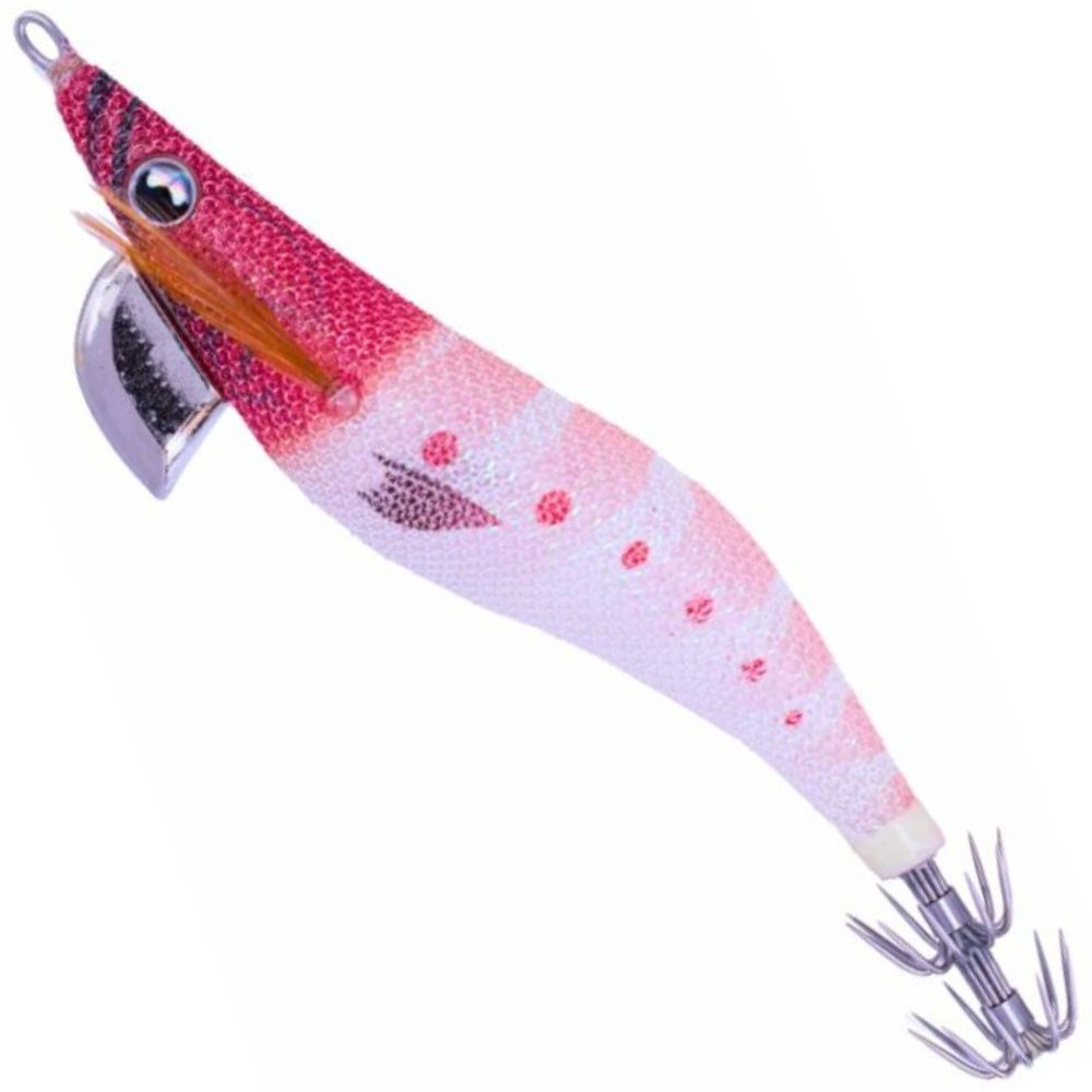 YAMASHITA Squid Fishing Glow Cloth Wrapped Lure EGI-OH F 3.5 007 RRH - Image 2
