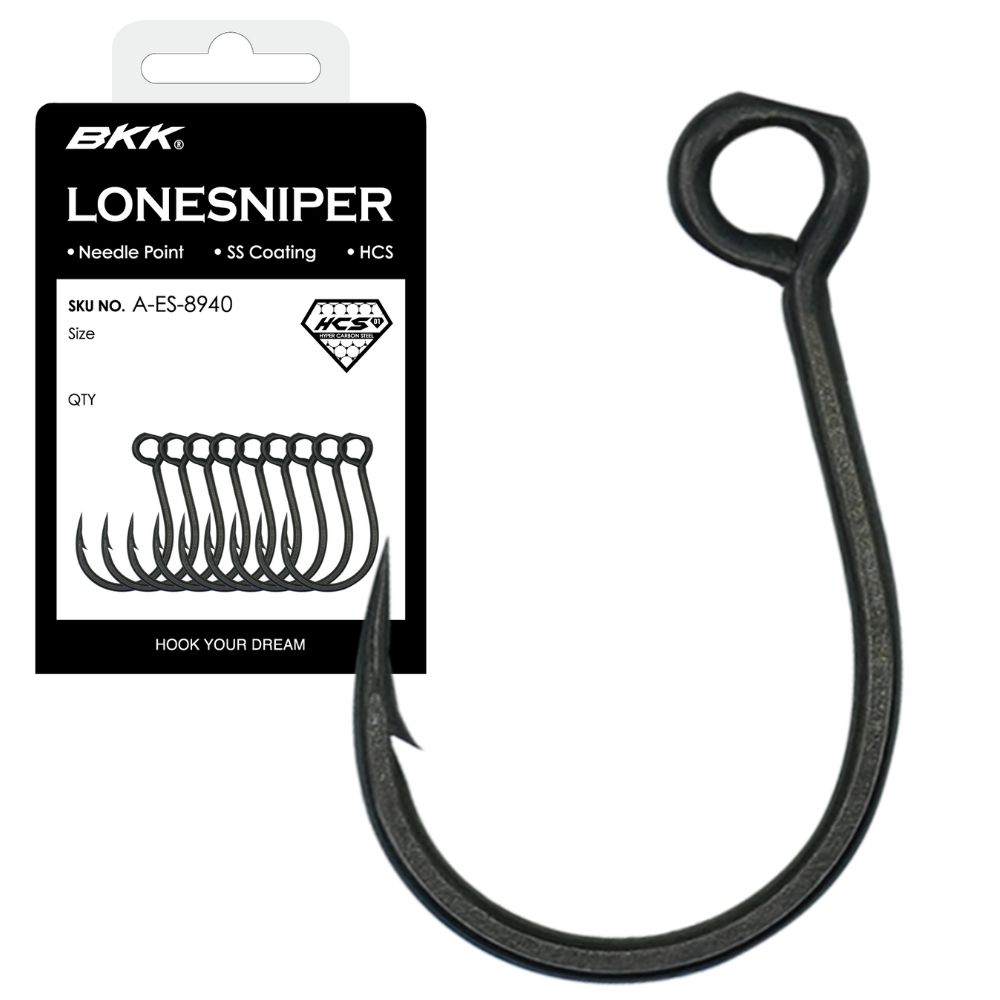 BKK Ultimate Single Assist Lure Fishing Hook LONE SNIPER