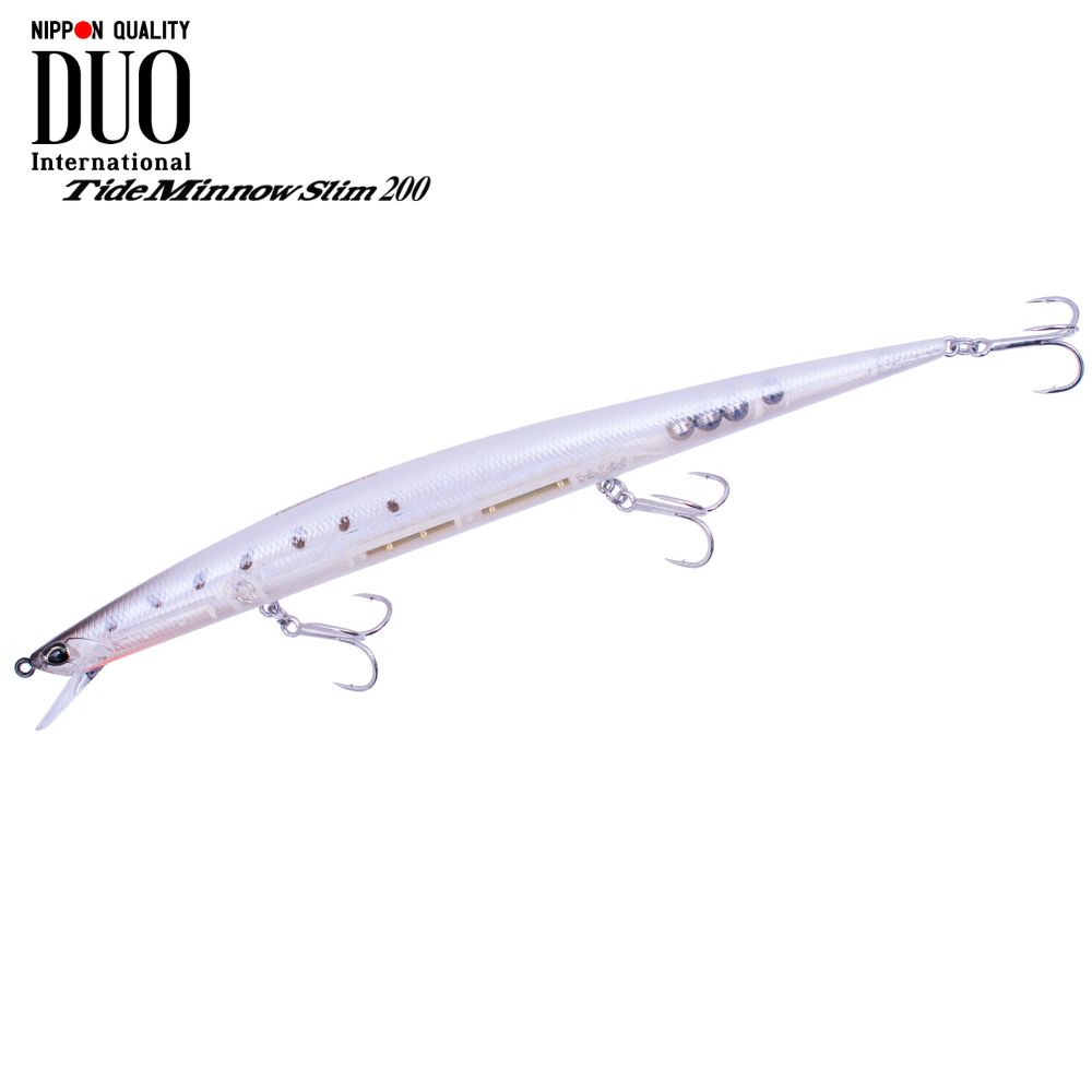 DUO Ultimate Long Minnow Sinking Lure TIDE MINNOW SLIM FLYER 200 DEA0493 Whitebait