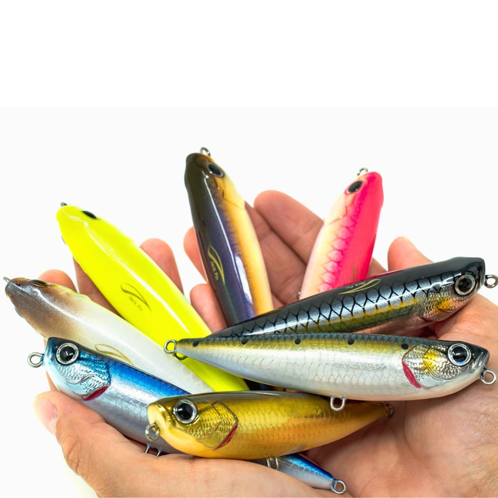 JACK FIN Saltwater Topwater Fishing Handmade Pencil Lure SALTY DOG 85 - Image 2