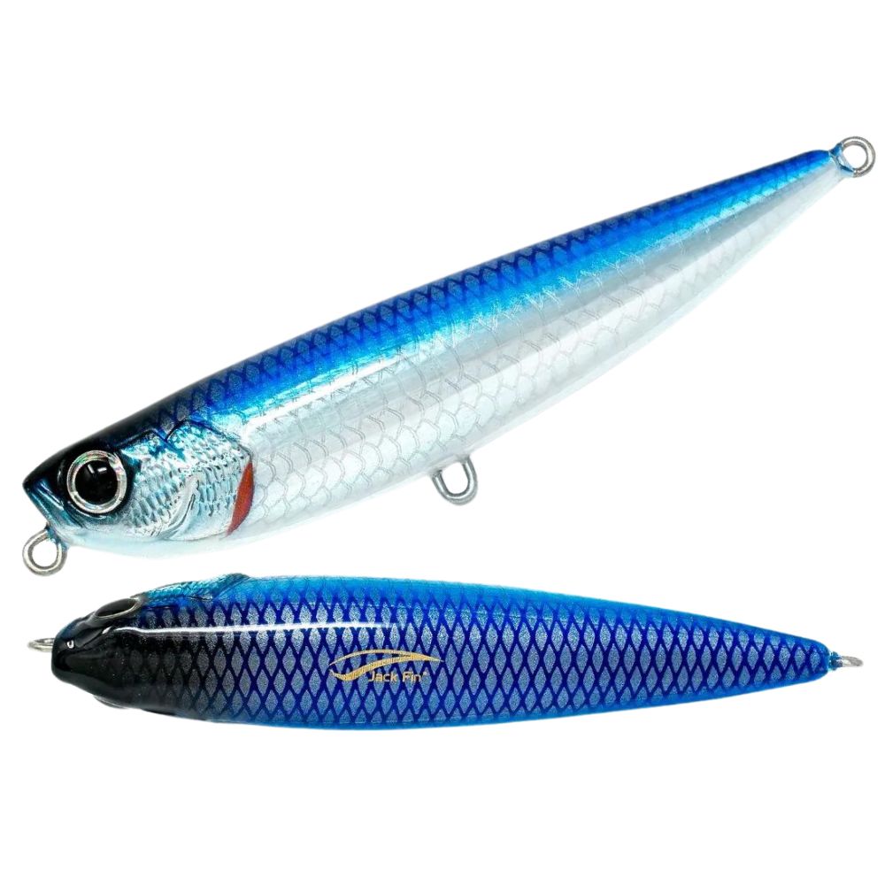 JACK FIN Saltwater Topwater Fishing Handmade Pencil Lure SALTY DOG 85 - Image 10
