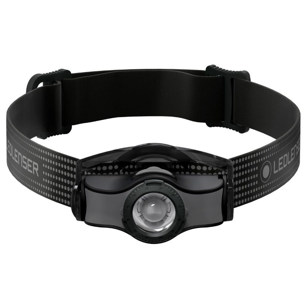 LEDLENSER Ultimate Light Weight Outdoor 200 Lumens LED Headlamp MH3 Black/Gray