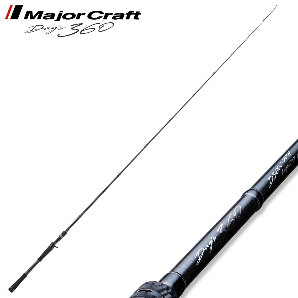 MAJOR CRAFT Fishing Medium Light Spinning Rod DAY'S 360 D360C-610BB