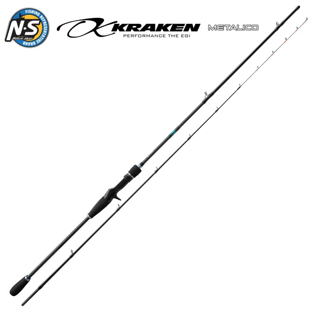 NS BLACK HOLE Squid Fishing Boat Baitcasting Rod KRAKEN METALICO B-752 ML-ST 20/70g