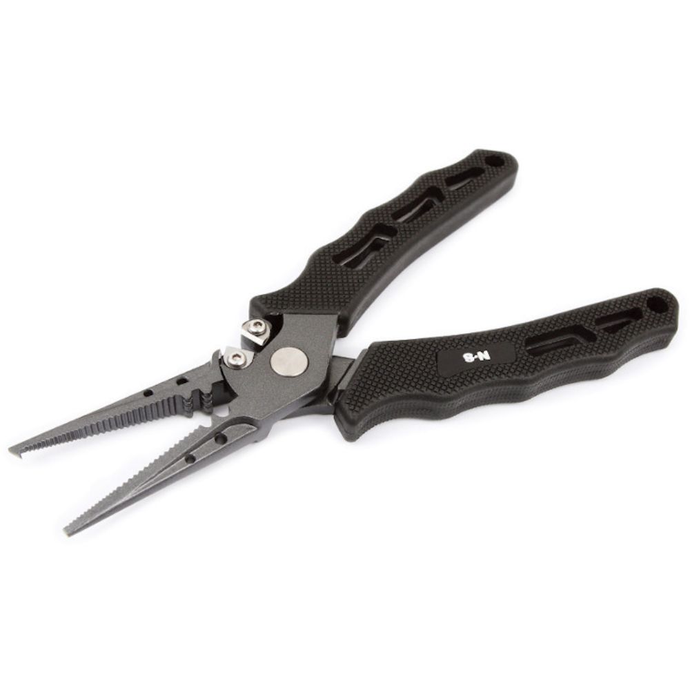 NS Black Hole Stainless Steel Braid Cutter/Split Ring Opener N-TOOL Pliers L - Image 2