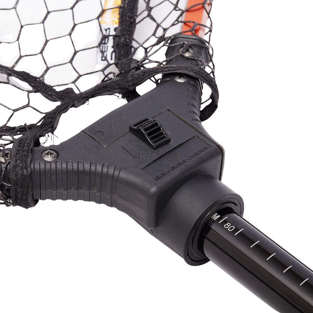 SAVAGE GEAR Fishing Rubber Mesh Twist & Fold Net L - Image 5