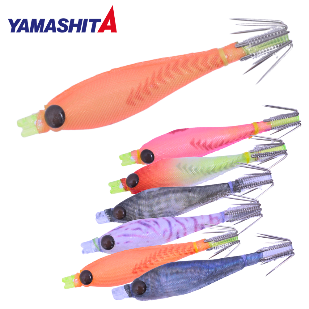 YAMASHITA Squid Fishing Soft Jig Lure NAORY OPPAI SUTTE 1.2