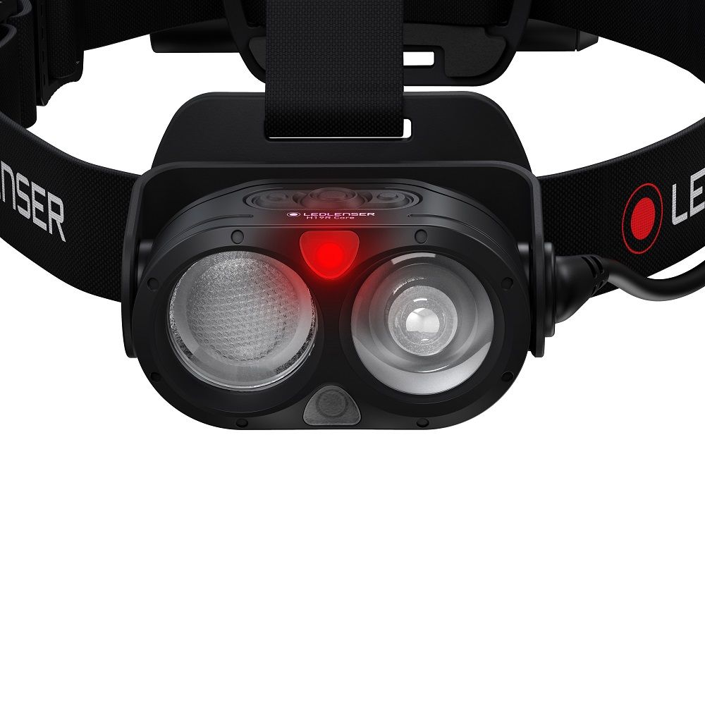 LEDLENSER Rechargeable Outdoor 3500 Lumens Headlamp H19R Core Black - Image 9