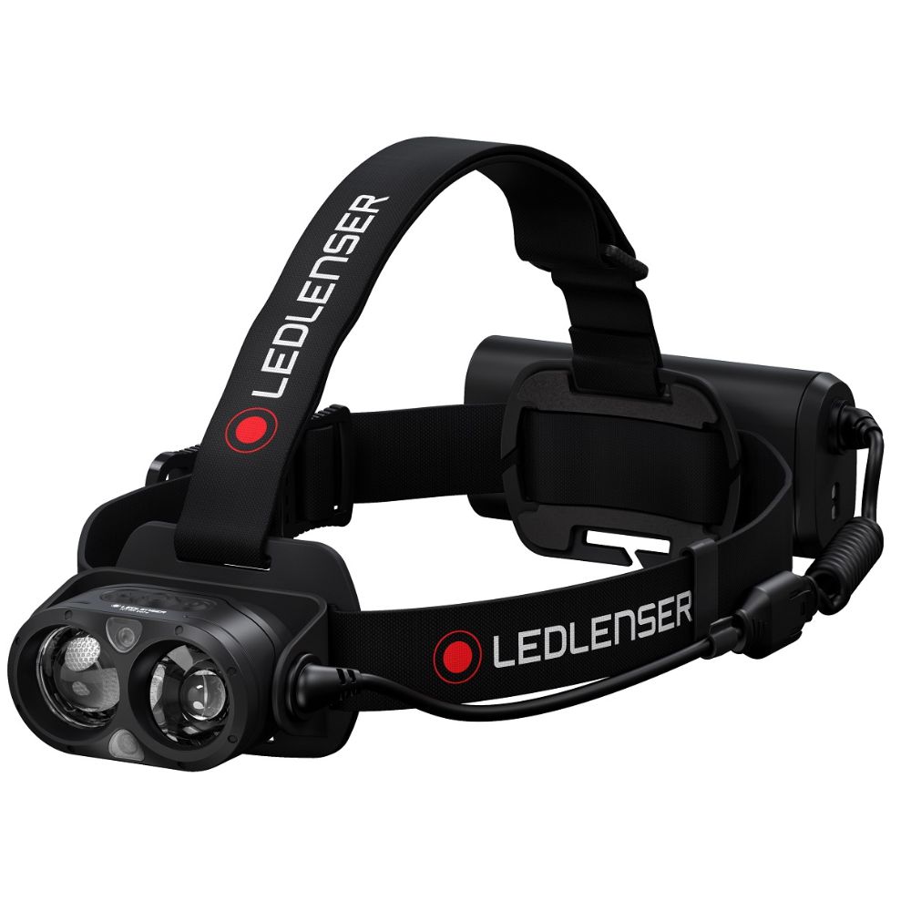 LEDLENSER Rechargeable Outdoor 3500 Lumens Headlamp H19R Core Black