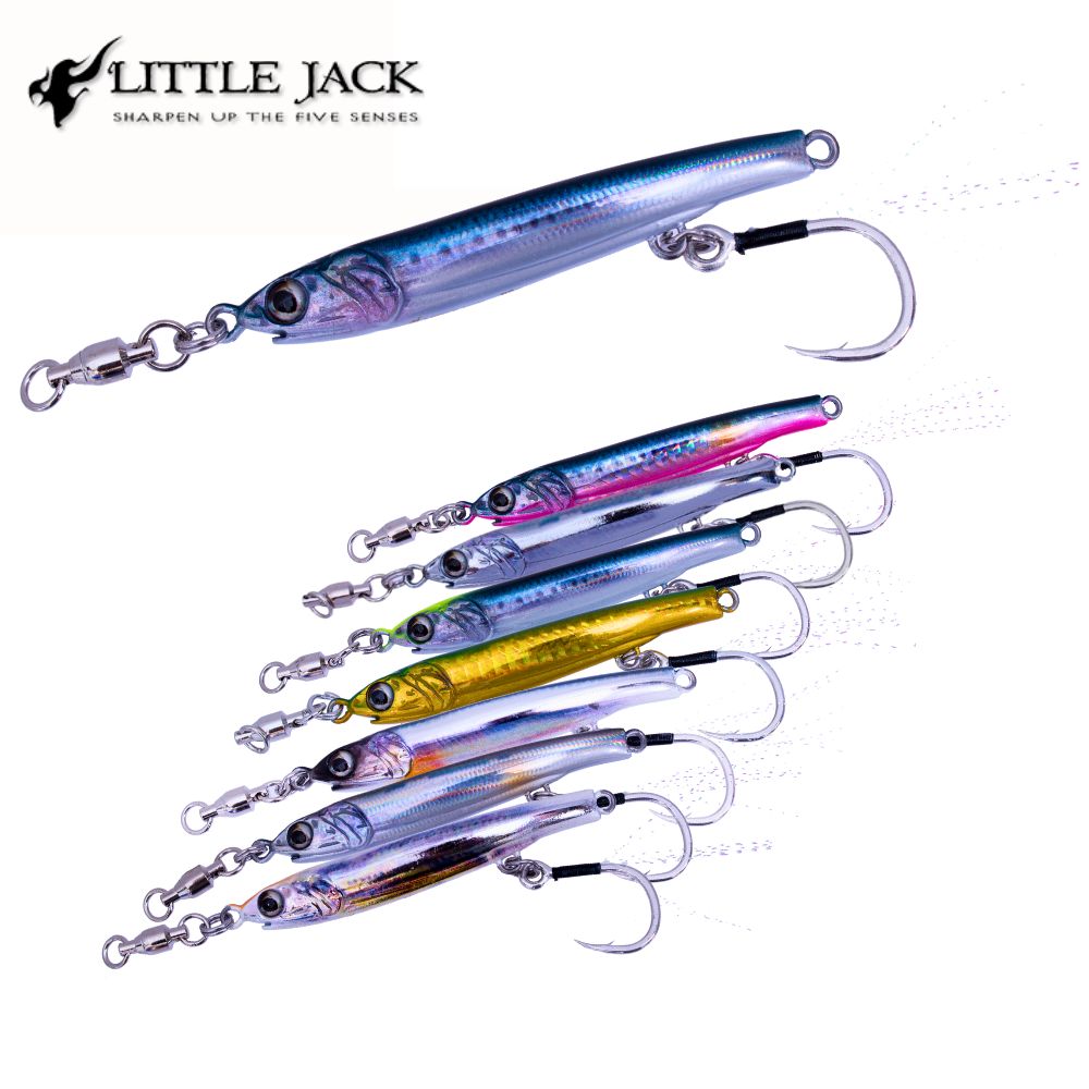 LITTLE JACK Saltwater Casting Jig Lure METAL ADICT 07 40g