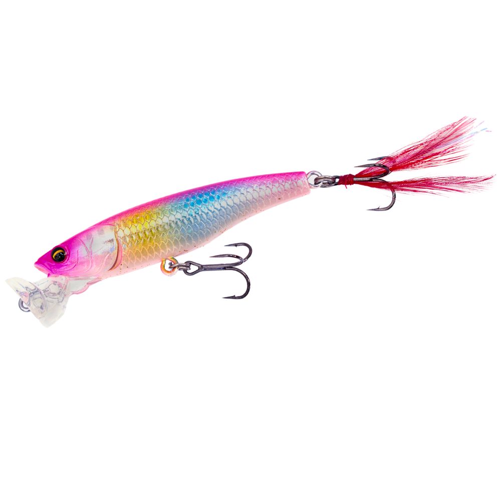 LITTLE JACK Topwater Fishing Floating Popper Lure BORASH 75mm/7g #06 - Image 2