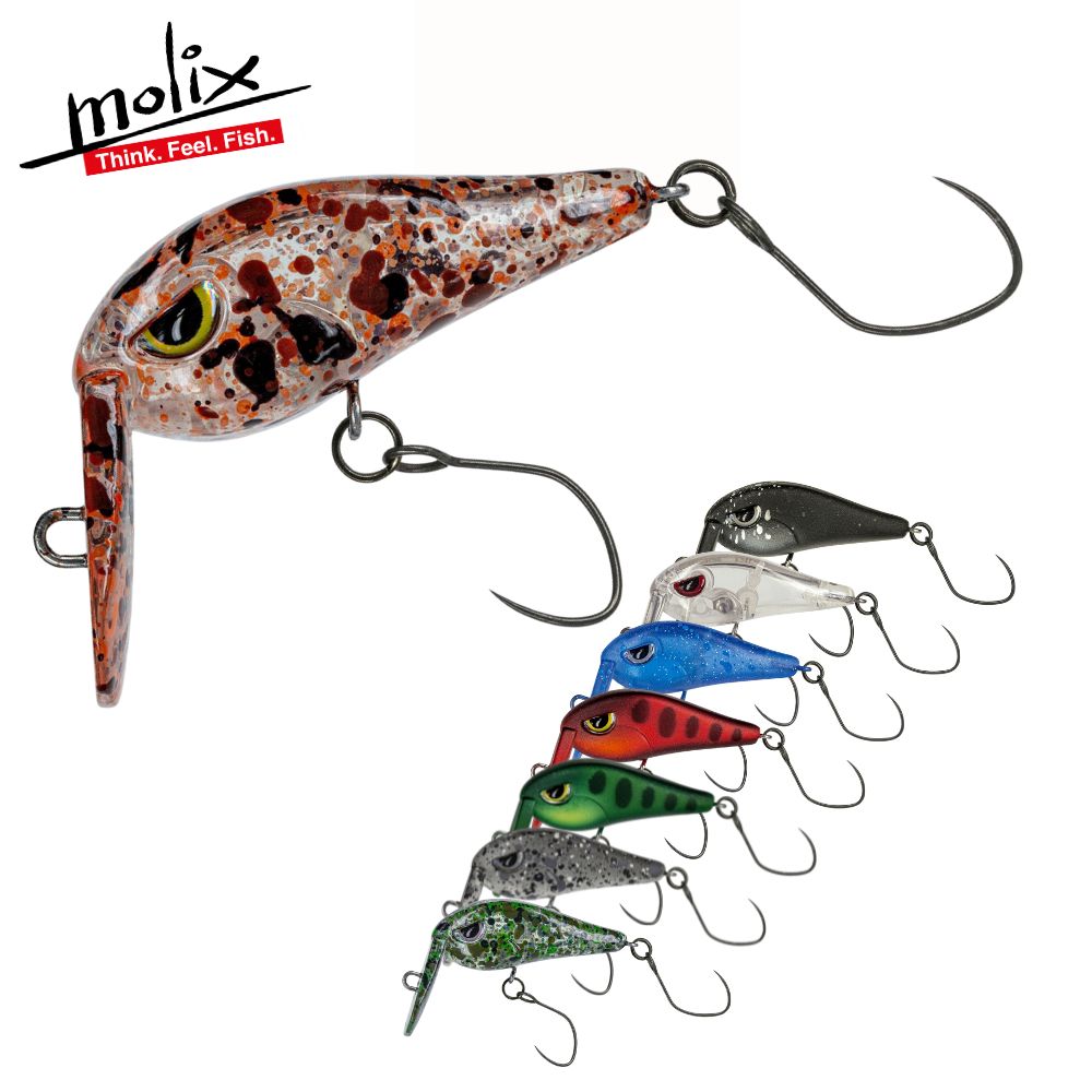 MOLIX Trout Fishing Lure TOURNAMENT AREA CRANK SR Slow Sinking