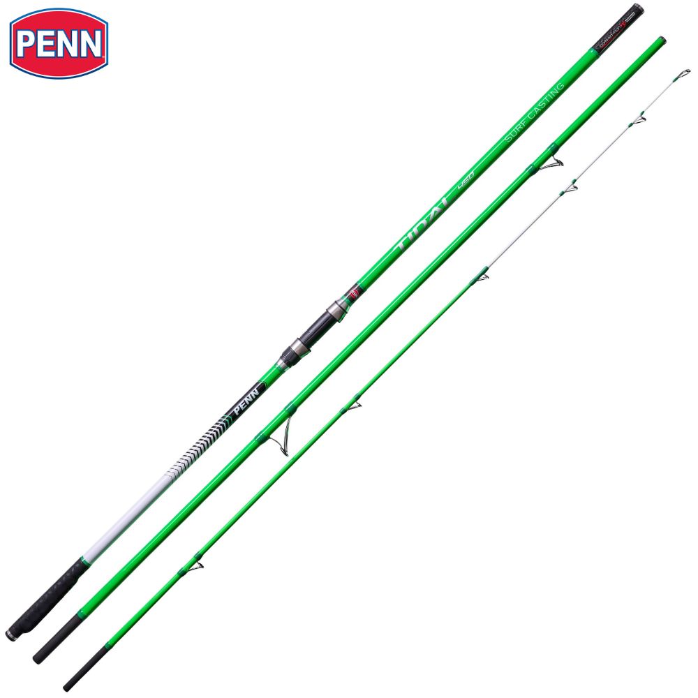 PENN Saltwater Fishing Surfcasting Rod TIDAL Solid Carbon Tip Lowrider 4.50m/50-200g