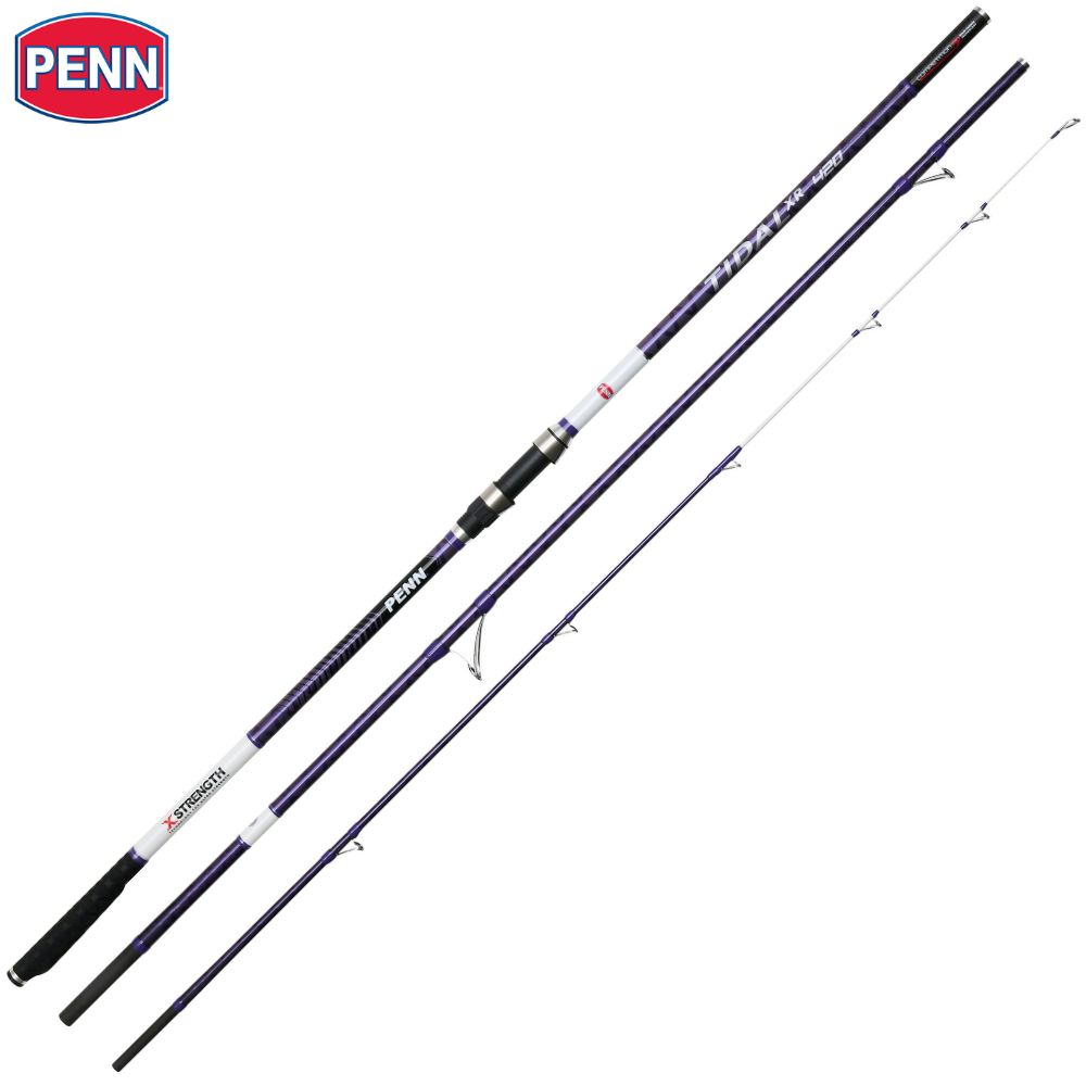 PENN Saltwater Fishing Surfcasting Rod TIDAL XR Solid Carbon Tip Lowrider 4.50m/50-200g