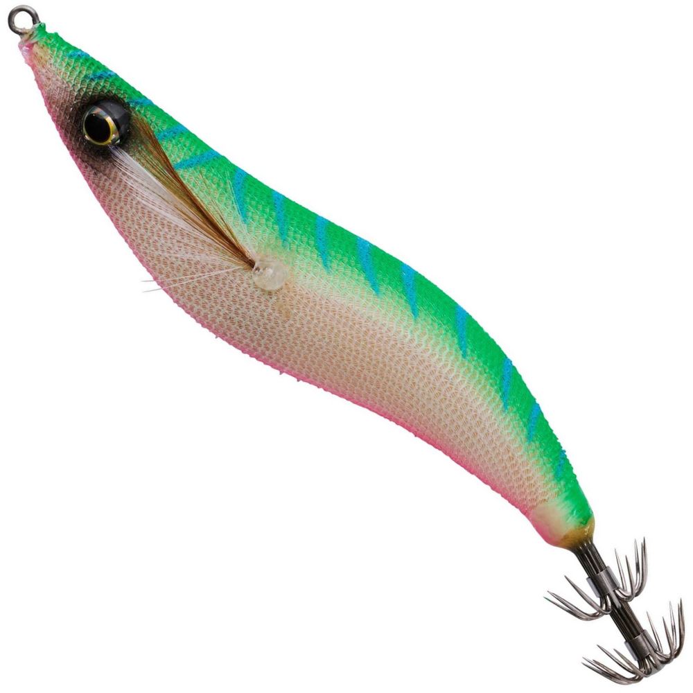 SAVAGE GEAR Squid Fishing Cloth Wrapped Lure SUPER CAST EGI 3.0 ND - Image 2