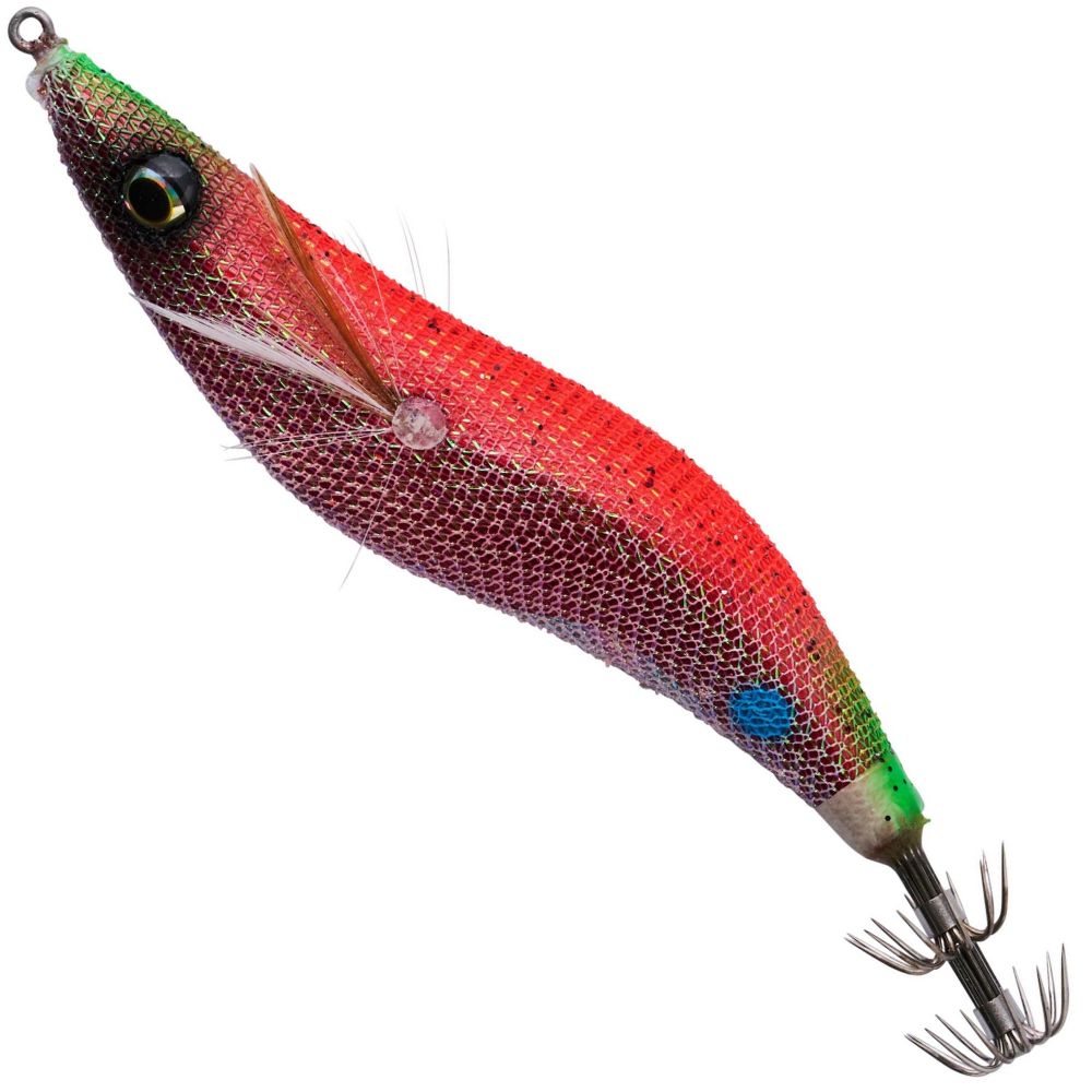 SAVAGE GEAR Squid Fishing Cloth Wrapped Lure SUPER CAST EGI 3.0 ND - Image 4