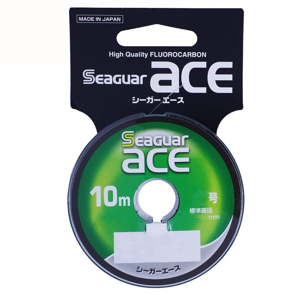 SEAGUAR Fishing High Quality 100% Fluorocarbon Line ACE 10m