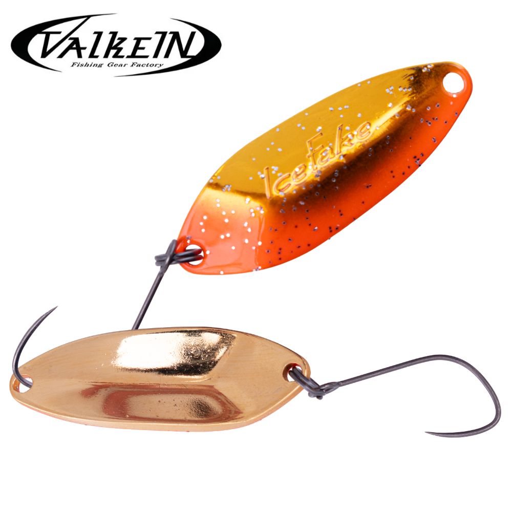 ValkeIN Trout Fishing Metal Spoon Lure ICE FAKE 2.6g