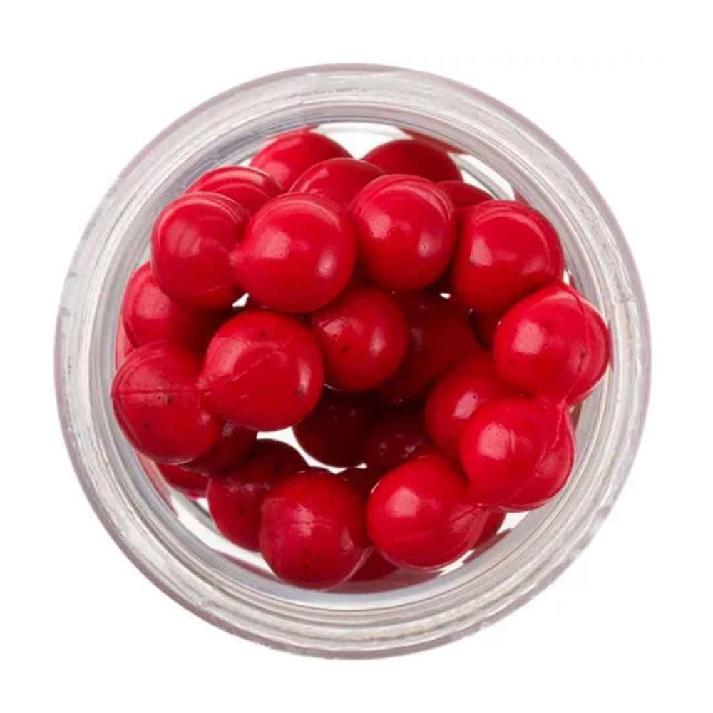 BERKLEY PowerBait Magnum Floating Clear Power Eggs Salmon Egg Red - Image 3