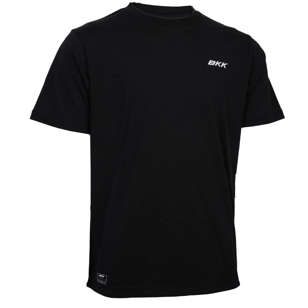 BKK Short Sleeve Casual T-Shirt BRAND VALUES PIKE Black - Image 2