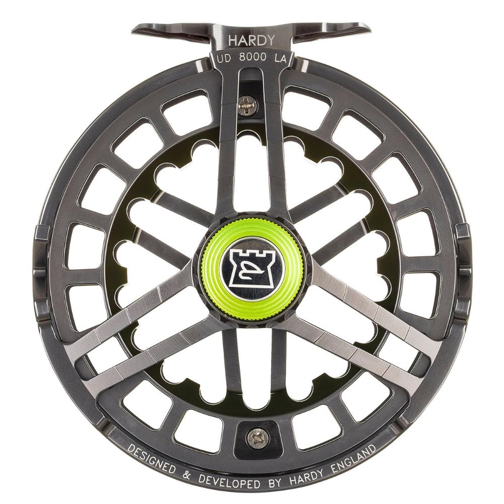 HARDY Fly Fishing Reel Ultradisc UDLA Gun Metal Green 3000 - Image 4