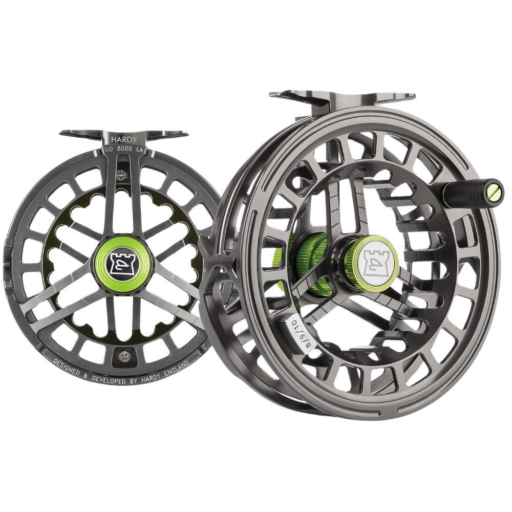 HARDY Fly Fishing Reel Ultradisc UDLA Gun Metal Green 3000
