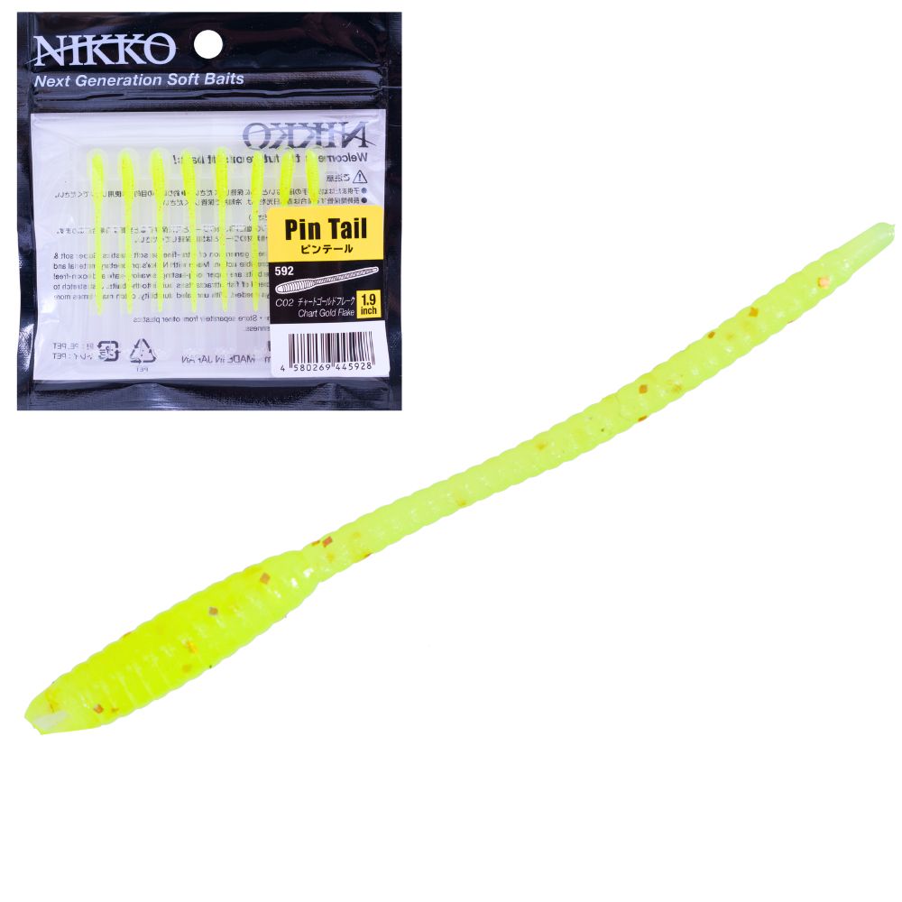 NIKKO Next Generation Soft Baits PIN TAIL 1.9in - Image 3