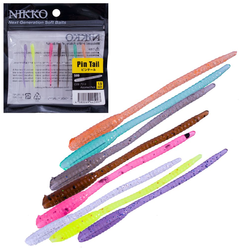 NIKKO Next Generation Soft Baits PIN TAIL 1.9in