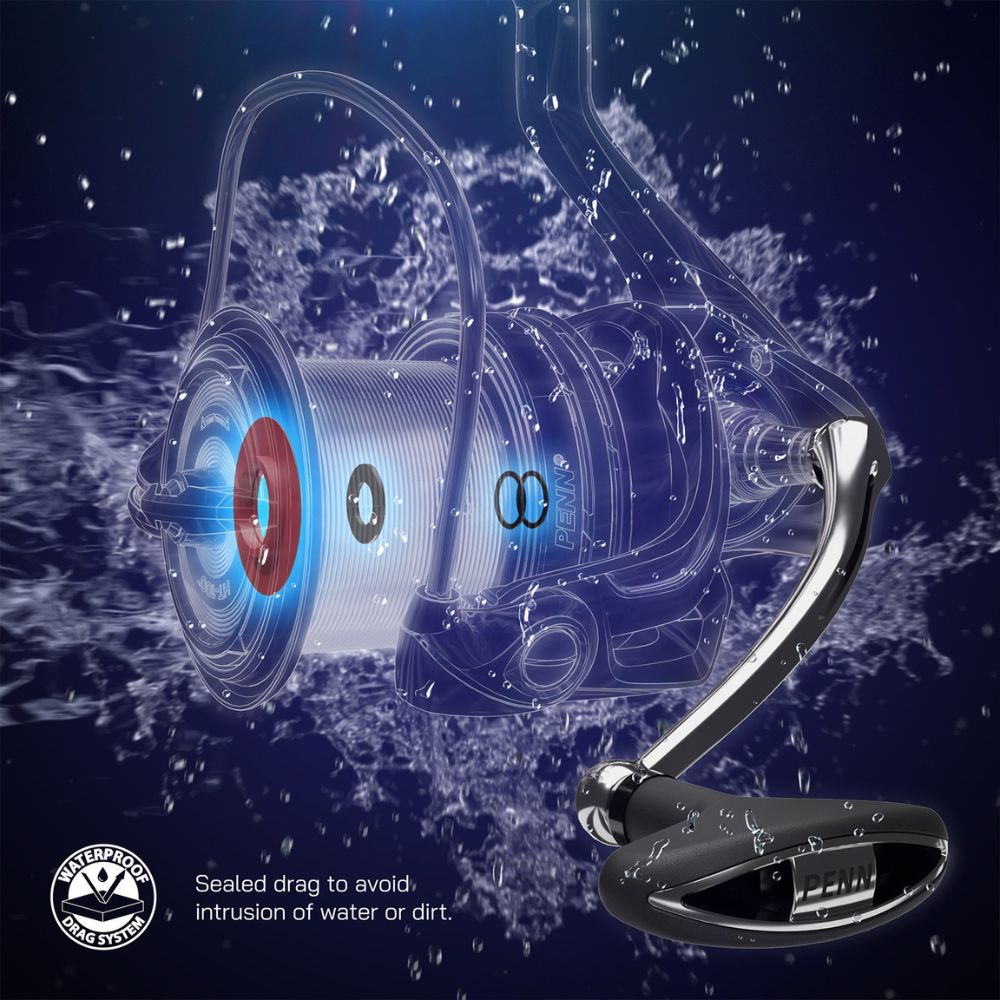 PENN Big Pit Surfcasting Reel TIDAL 7000 Long Cast - Image 7