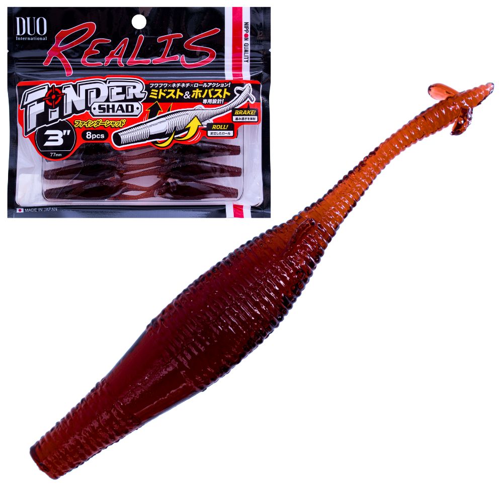DUO Scented Soft Bait Lure REALIS FINDER SHAD 3.0 - Image 6