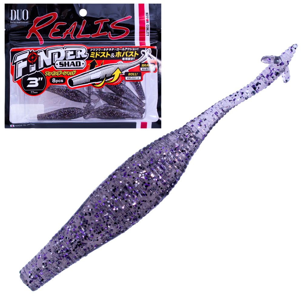 DUO Scented Soft Bait Lure REALIS FINDER SHAD 3.0 - Image 8