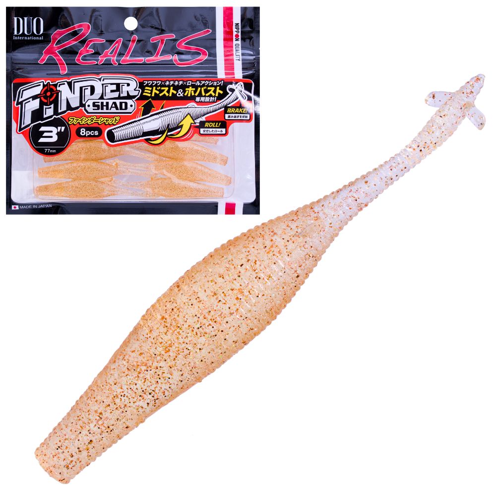 DUO Scented Soft Bait Lure REALIS FINDER SHAD 3.0 - Image 9