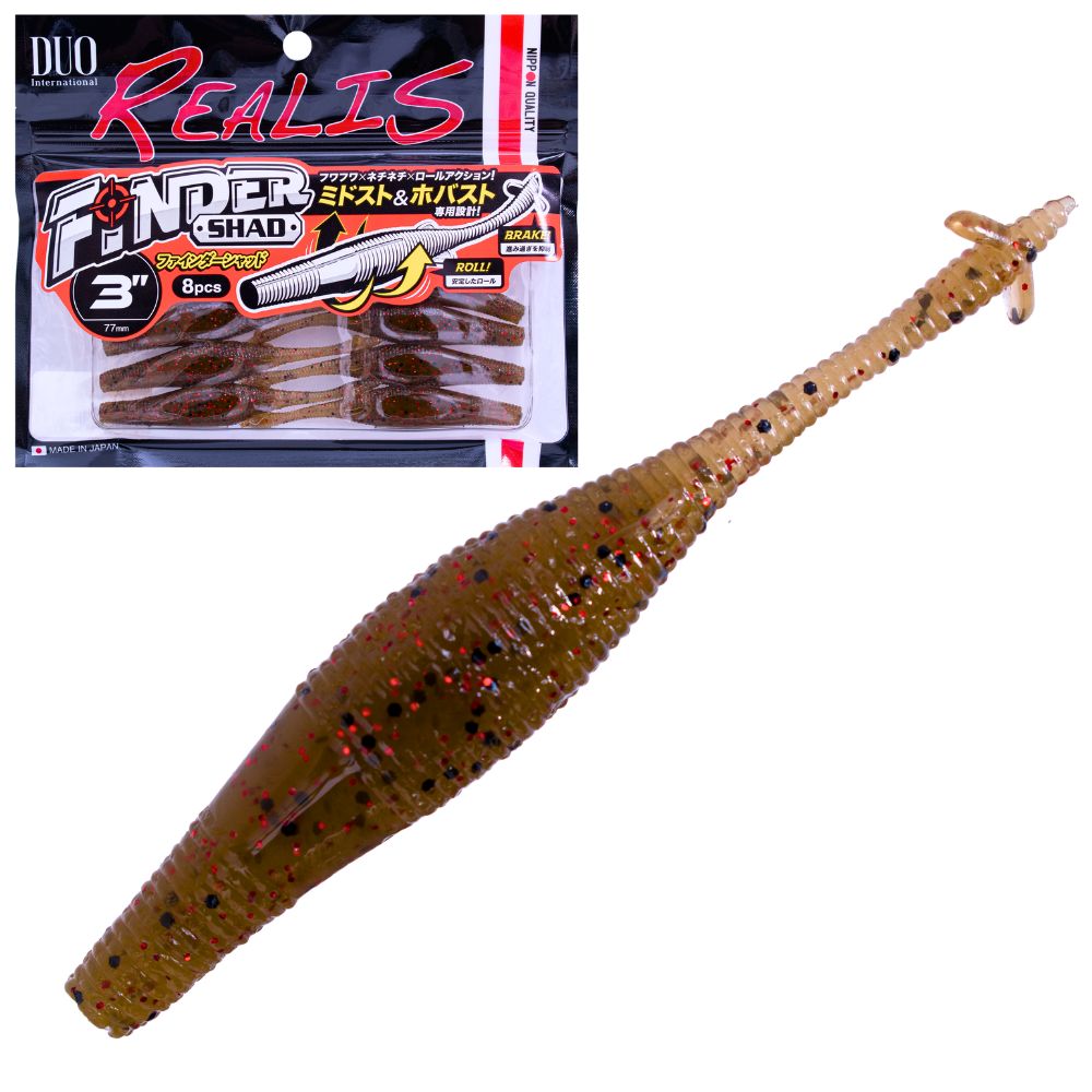 DUO Scented Soft Bait Lure REALIS FINDER SHAD 3.0 - Image 10