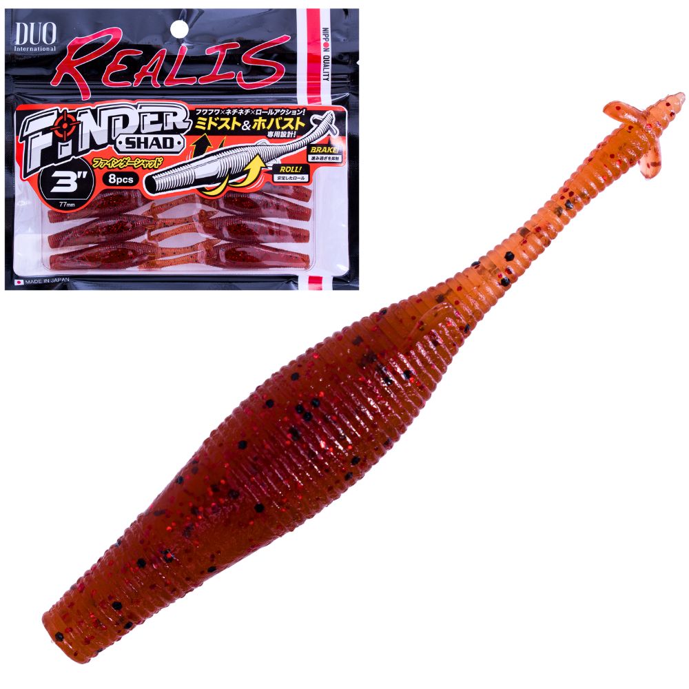 DUO Scented Soft Bait Lure REALIS FINDER SHAD 3.0 - Image 11